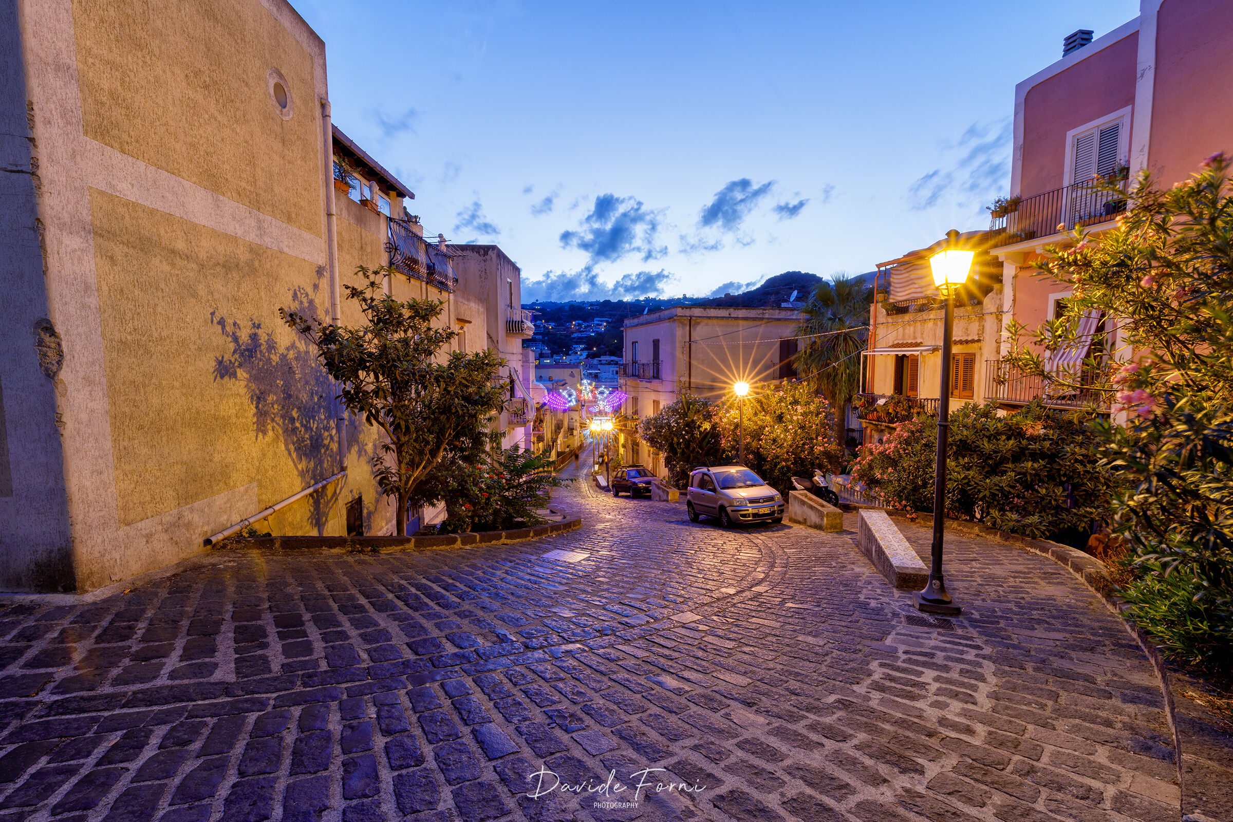 Lipari, corner of Sicily before the blue hour...