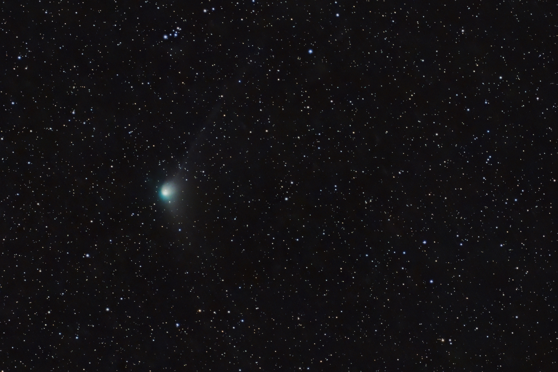 The comet with the minitrack, a 50mm and the D5100...