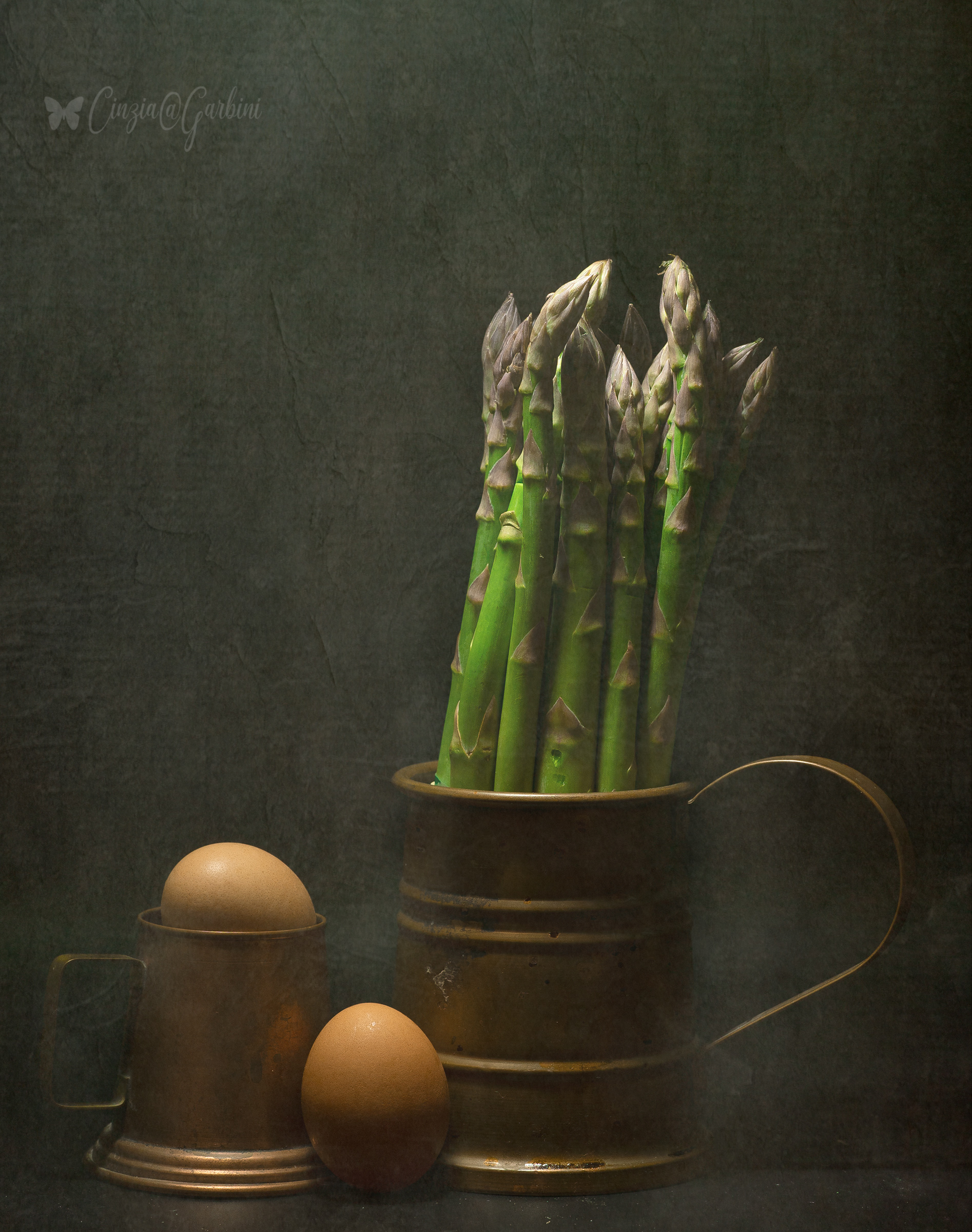 eggs and asparagus...