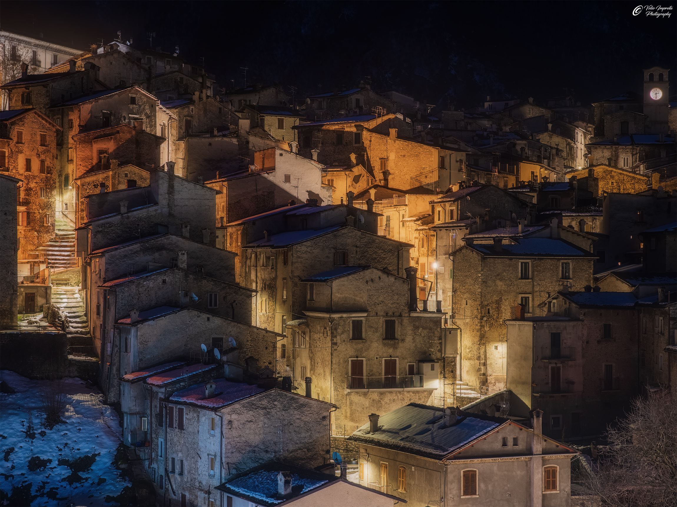 Scanno in the evening...