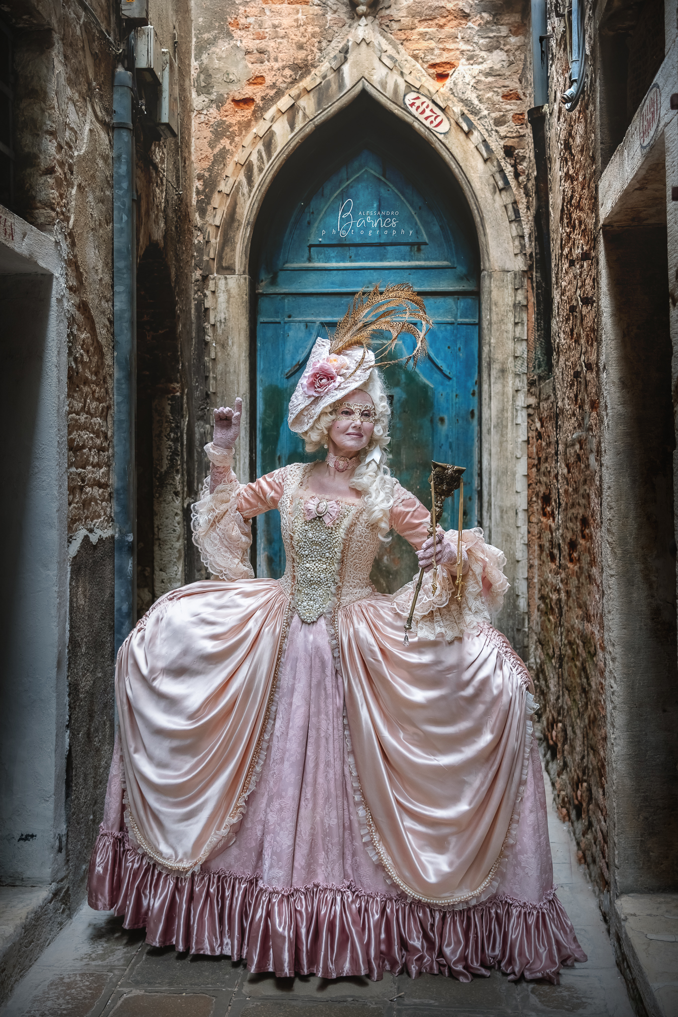 Venice carnival 2023 with the splendid Mona Rose...