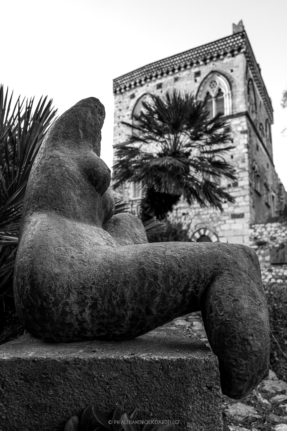 Sculpture by Giuseppe Mazzullo...