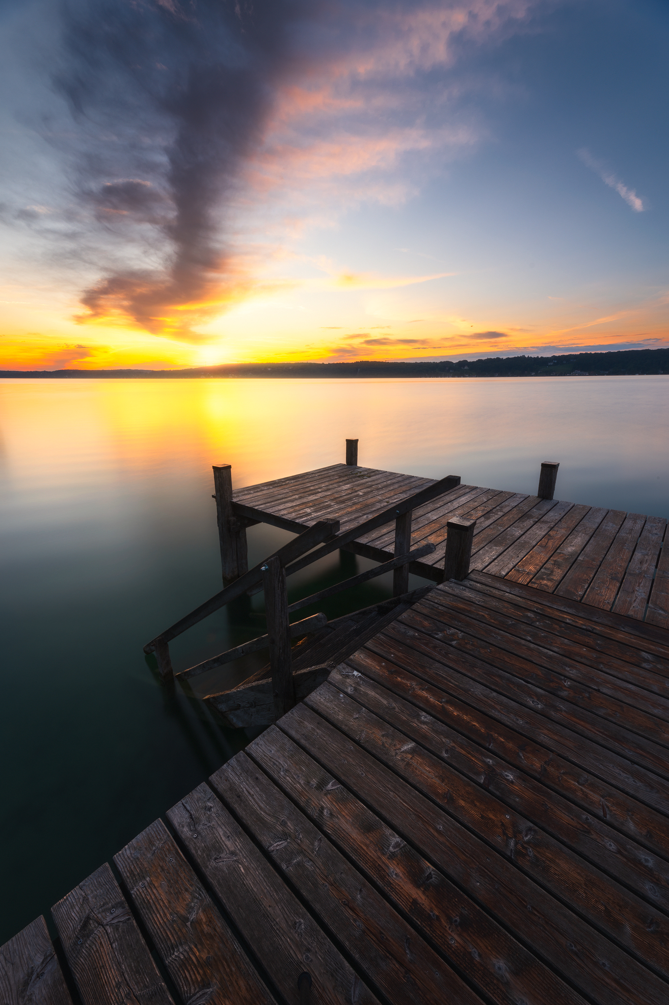 A jetty on the Starnberger See...