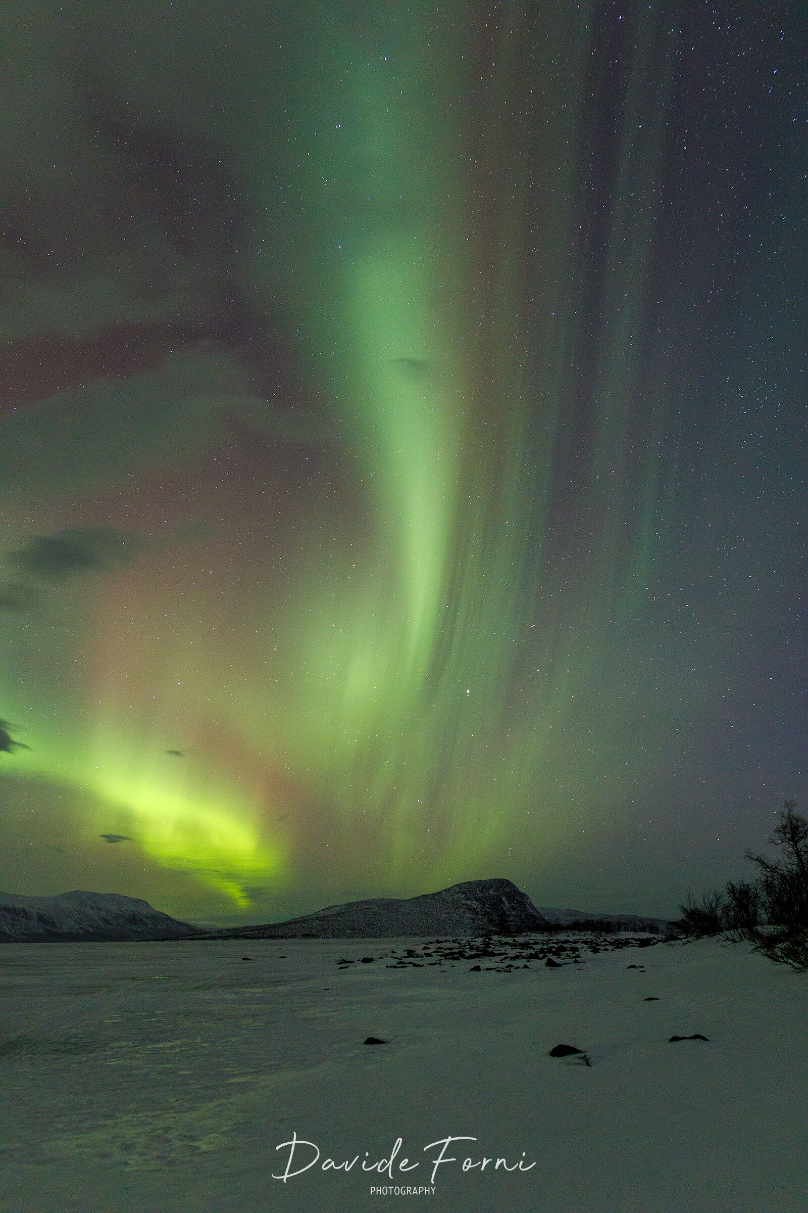 Northern Lights, magia sul lago Torneträsk...