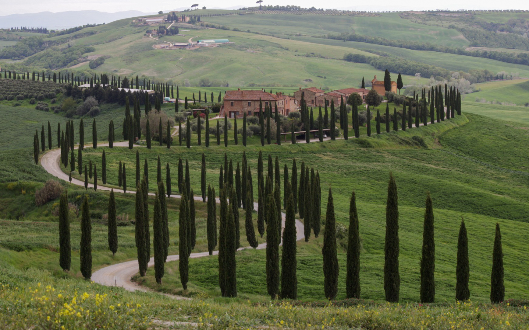 Val d'Orcia ...