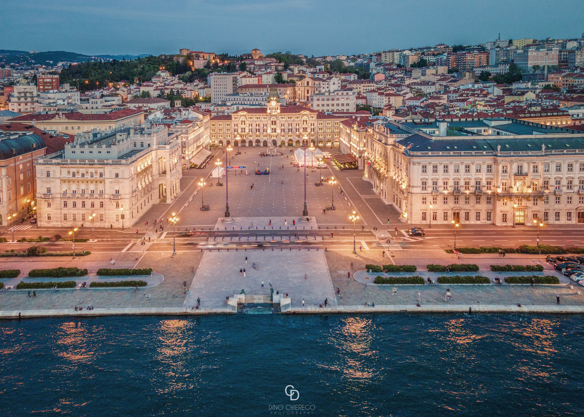 Trieste vista dal drone...