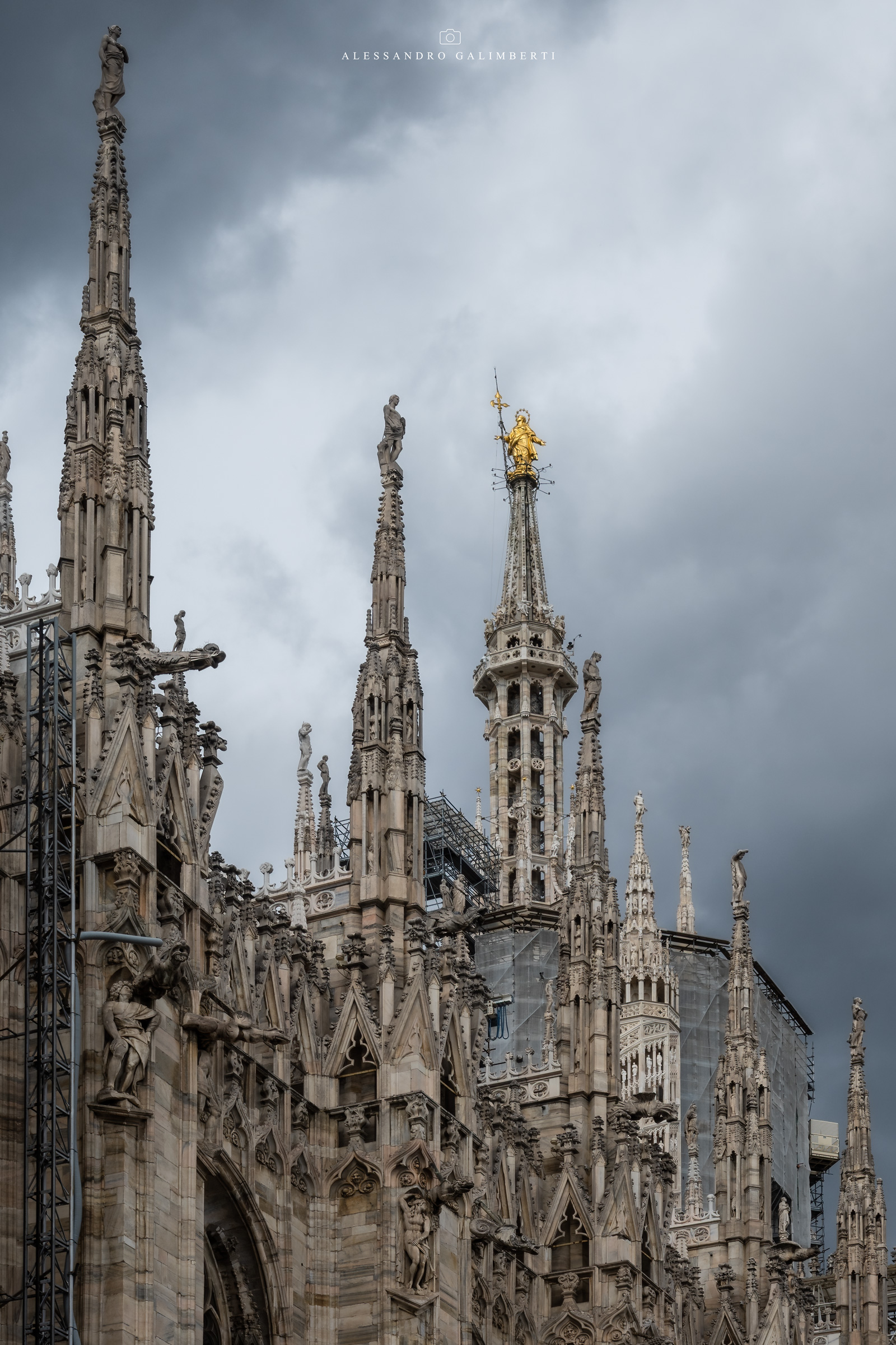 Among the spires - Duomo di Milano...
