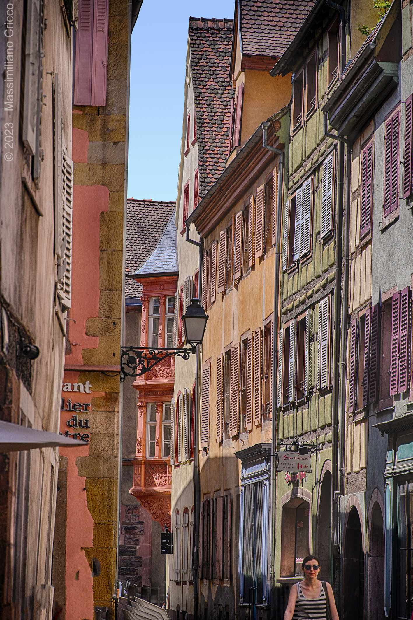 La vielle ville - Colmar - Alsace - France...