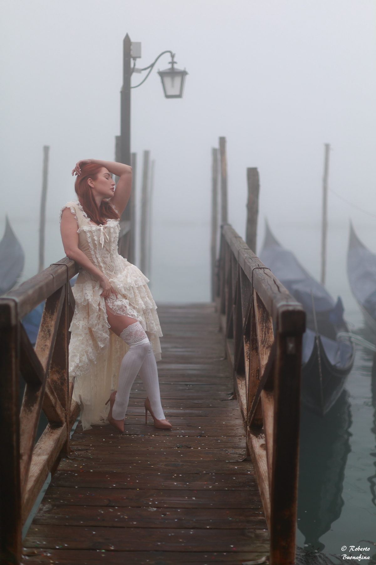 Un Angelo nella nebbia- Venezia 16 Febbraio 2023...