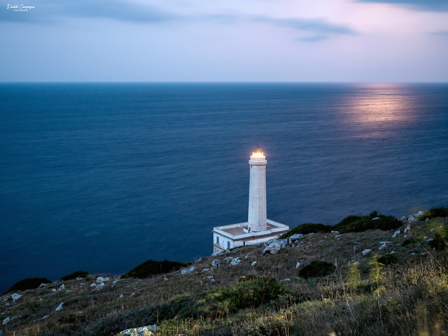 The lighthouse of Punta Palascia...
