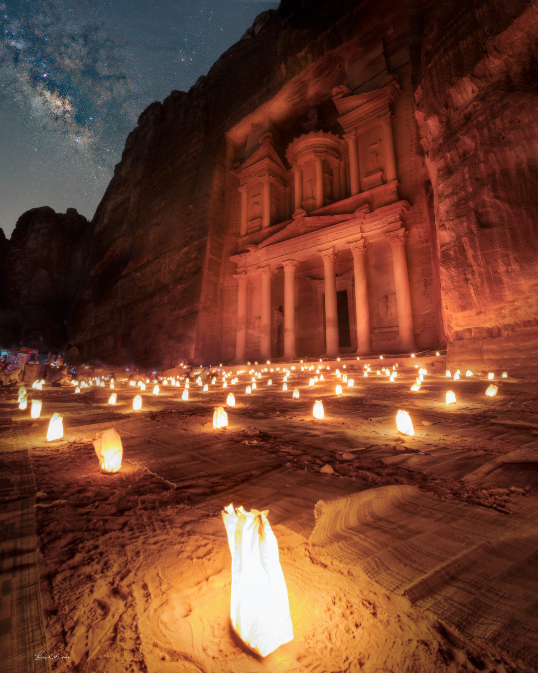 Petra by Night - Jordan...