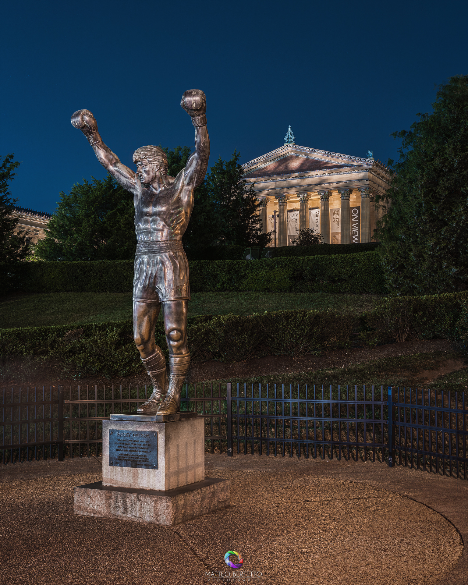 The Statue of Rocky...