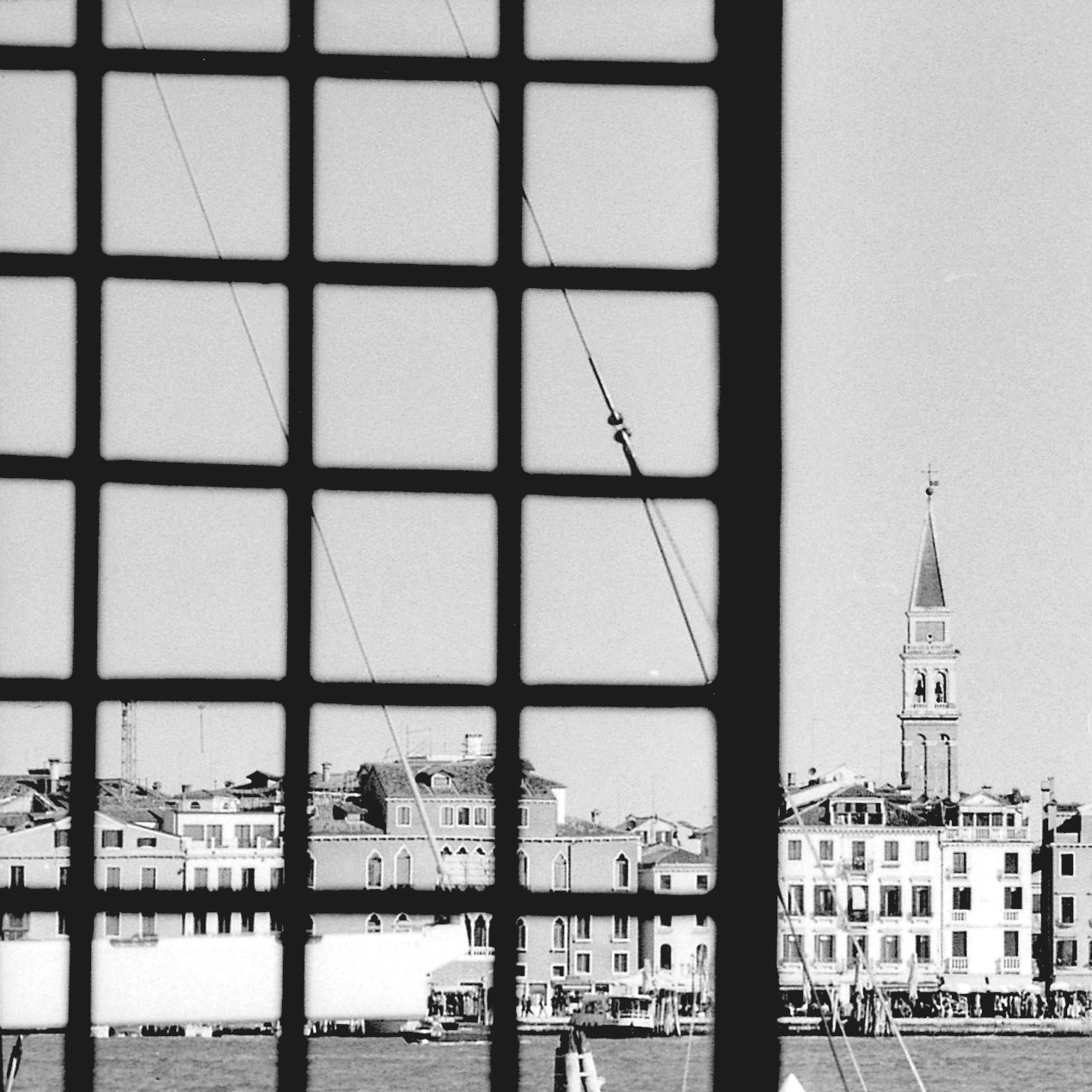 St Mark's Bell Tower seen from Giudecca...