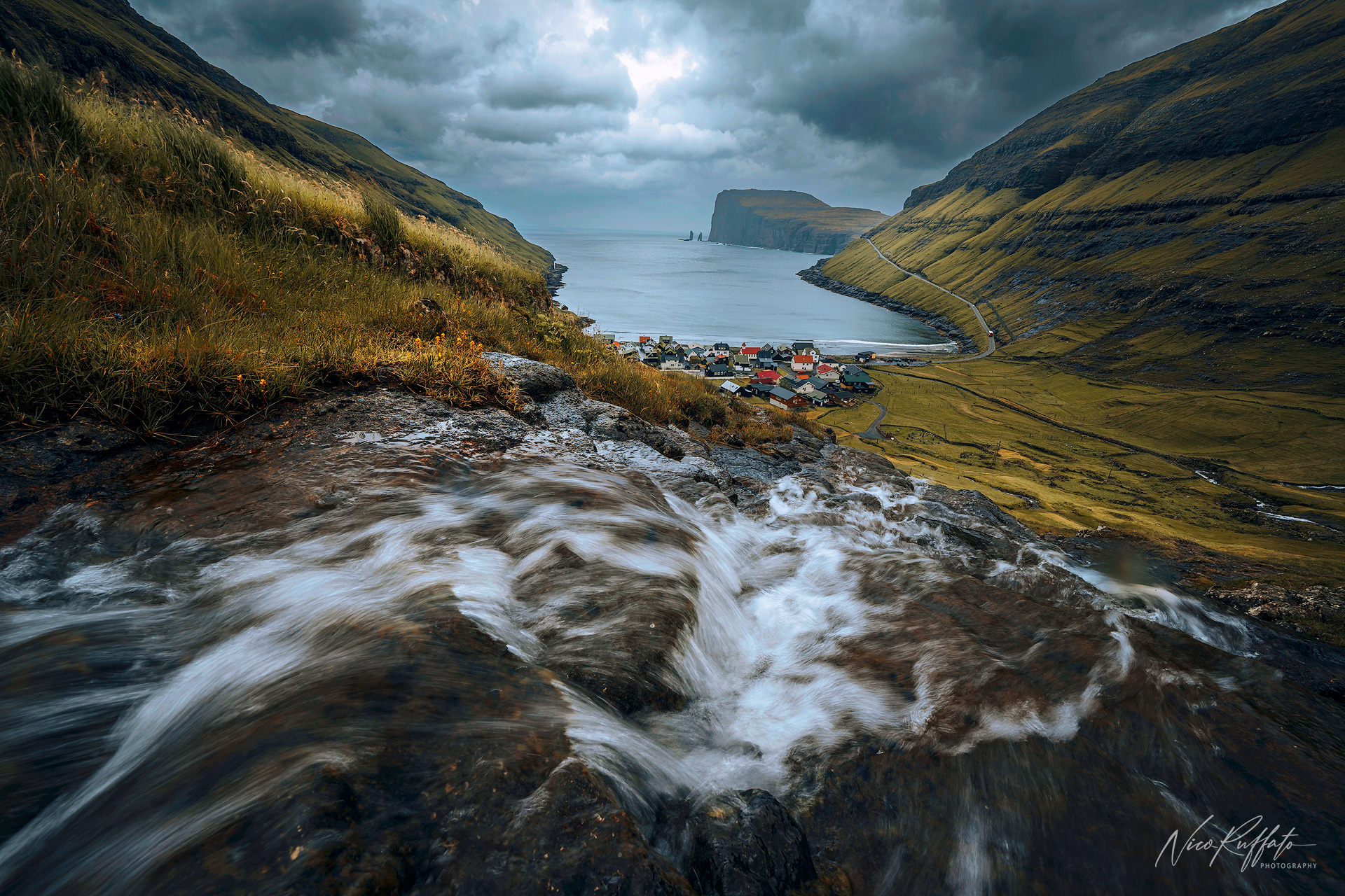 Cascata sopra Tjørnuvík...